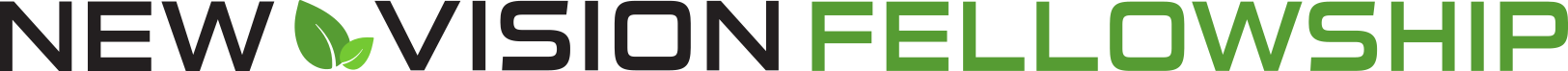 Horizontal wordmark, black text with green leaf